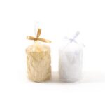 CANDELA "PEARL" DIAM.7.5XH.10CM ASSORTITA ART.75472 -