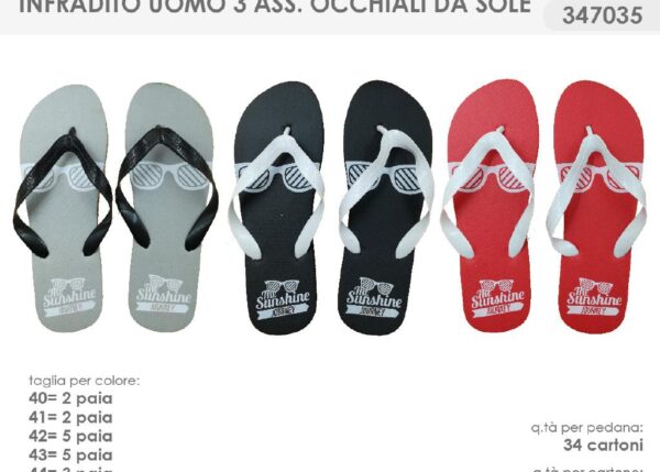 INFRADITO UOMO OCCHIALI 3 ASSORTITI 347035