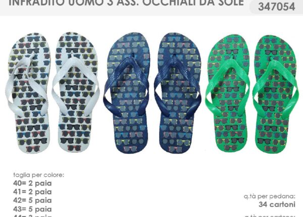 INFRADITO UOMO OCCHIALI3 ASSORTITI 347054