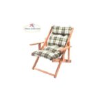 POLTRONA COMODONE 3 POS. VERDE/BIANCO ART.HSC1752