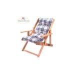 POLTRONA COMODONE 3 POS. BLU/BIANCO ART.HSC1753