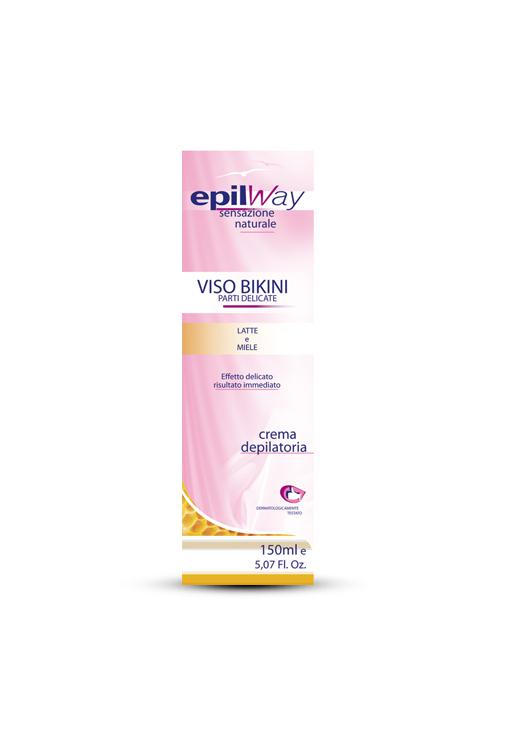 EPILWAY CREMA DEPILATORIA 150ML VISO E BIKINI ART.3841 EPILWAY CREMA DEPILATORIA 150ML VISO E BIKINI ART.3841