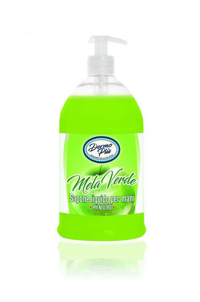 DERMOPIÙ S.LIQUIDO MELA VERDE 1 LT DERMOPIÙ S.LIQUIDO MELA VERDE 1 LT