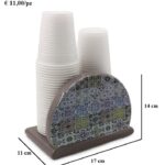 LINEA DEA PORTABICCHIERIÂ GRIGIOÂ C/SCATOLA ART.21034G