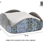 LINEA DEA PORTATOVAGLIOLIÂ GRIGIOÂ C/SCATOLA ART.21033G