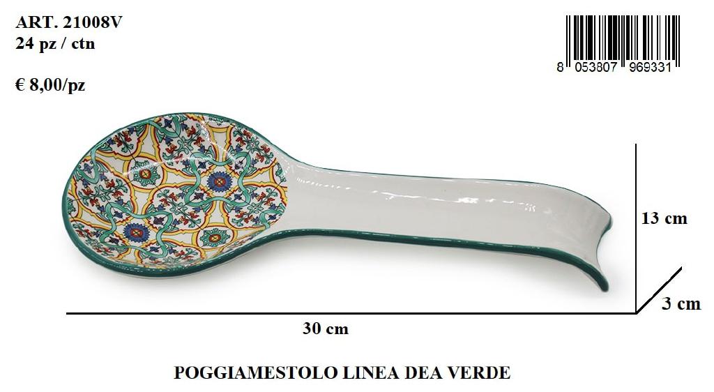 LINEA DEA PORTAMESTOLOÂ VERDEÂ C/SCATOLA ART.21008V LINEA DEA PORTAMESTOLOÂ VERDEÂ C/SCATOLA ART.21008V