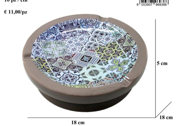 LINEA DEA POSACENEREÂ GRIGIOÂ C/SCATOLA ART.21012G