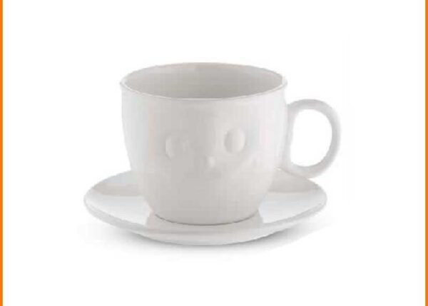 LINEA HOME - TAZZONE SORRISO BIANCO 23X16CM ART.A224043H