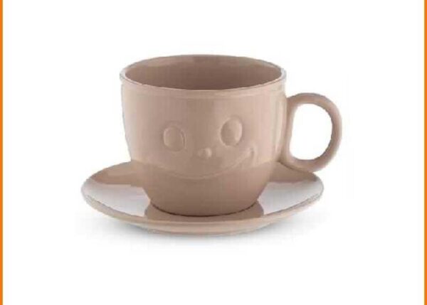 LINEA HOME - TAZZONE SORRISO TORTORA 23X16CM ART.A224045H