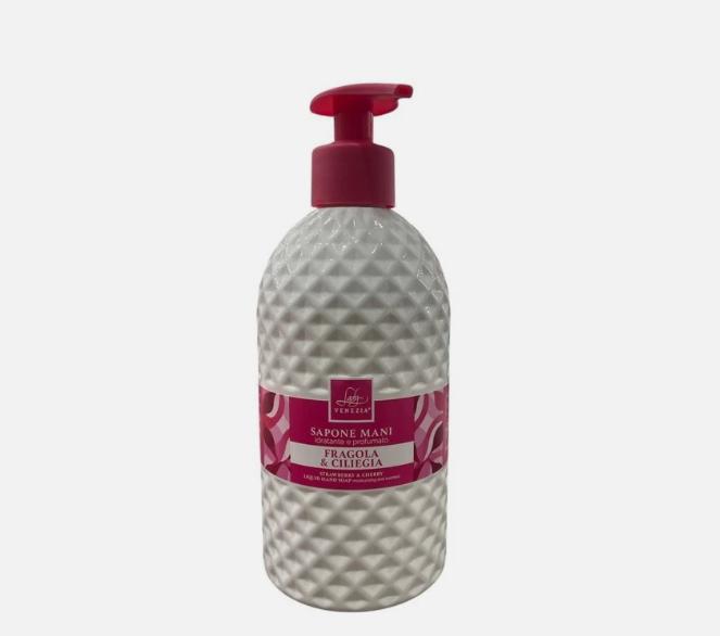LADY VENEZIA SAPONE MANI RAINBOW 500ML FRAGOLA E CILIEGIA LADY VENEZIA SAPONE MANI RAINBOW 500ML FRAGOLA E CILIEGIA