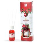 DIFFUSORE DI ESSENZA CHRISTMAS DREAM - 125 ML BACCHE ROSSE C/BACCHETTI IN COTONE ART.99187 -