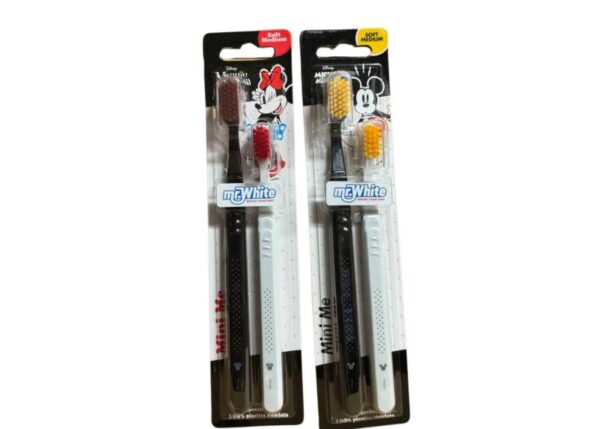 MRWHITE SPAZZOLINO 2D MINNIE E MICKEY COPPIA