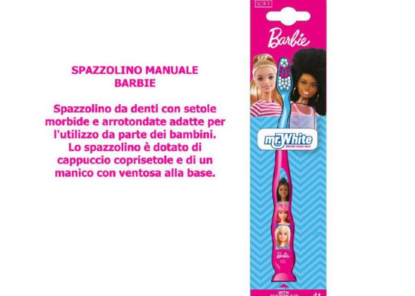 MRWHITE SPAZZOLINO 2D BARBIE