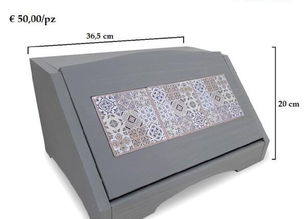 LINEA DEA PORTAPANEÂ GRIGIO ART.21028G