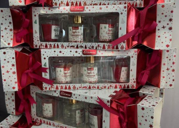 SETABLU SET CANDELA 35GR/DIFF 50M APPLE&CINNAMON ART.40718