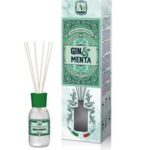 DIFFUSORE FRAGRANZA C/MIDOLLINI 125ML GIN&MENTA ART.100282