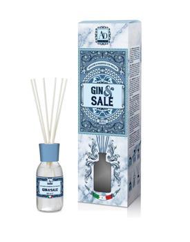 DIFFUSORE FRAGRANZA C/MIDOLLINI 125ML GIN&SALE ART.100283