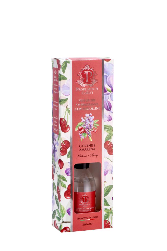DIFFUSORE DI FRAGRANZE C/MID 250ML GLICIN+AMAR ART.104566 DIFFUSORE DI FRAGRANZE C/MID 250ML GLICIN+AMAR ART.104566