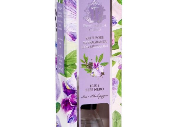 DIFFUSORE DI FRAGRANZE C/MID 250ML IRIS+PEPE NE ART.104567