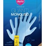 DEALO GUANTI MON. BLU 100PZ MIS.S