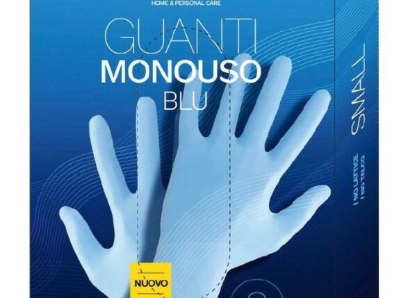 DEALO GUANTI MON. BLU 100PZ MIS.S