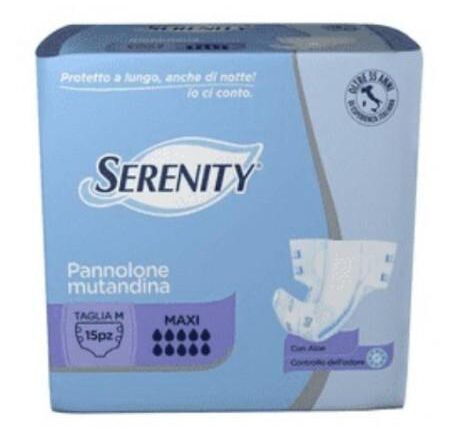SERENITY PANN.MUT.MAXI X 15 MIS.M