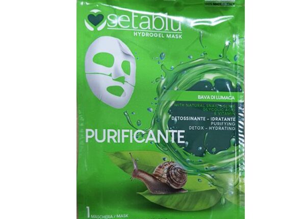 SETABLU HYDROGEL MASK PURIFANTE BAVA DI LUMACA