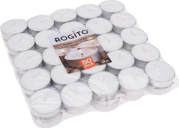 TEALIGHT BIANCHE 50PZ 12GR ART.420000590