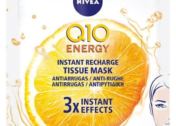 NIVEA VISAGE MASK IN TESSUTO ANTIRUGHE Q10