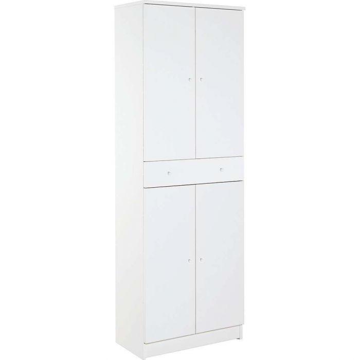 SCARPIERA 4 ANTE CON CASSETTO 170X70X37CM BIANCA $ SCARPIERA 4 ANTE CON CASSETTO 170X70X37CM BIANCA $