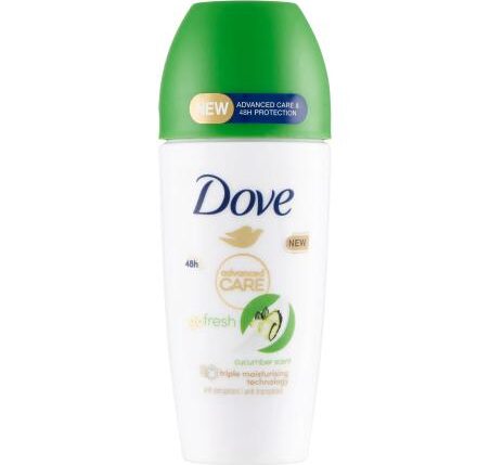 DOVE DEO ROLL-ON 50ML GO FRESH CUCUM