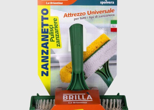 PULISCI ZANZARIERE CON SPUGNA 16CM $