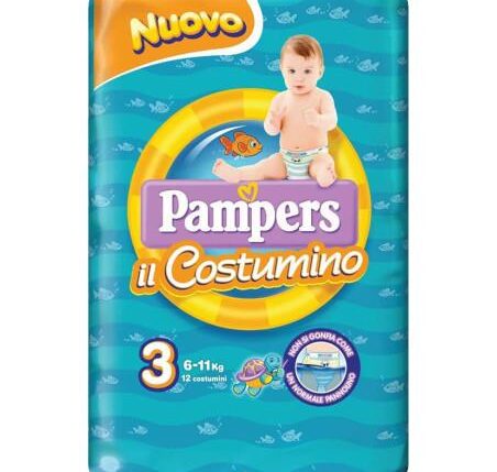 PAMPERS PANNOLINO COSTUMINO (3) 12PZ KG