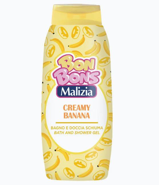 MALIZIA BON BONS BAGNO 500ML CREAMY BANANA MALIZIA BON BONS BAGNO 500ML CREAMY BANANA