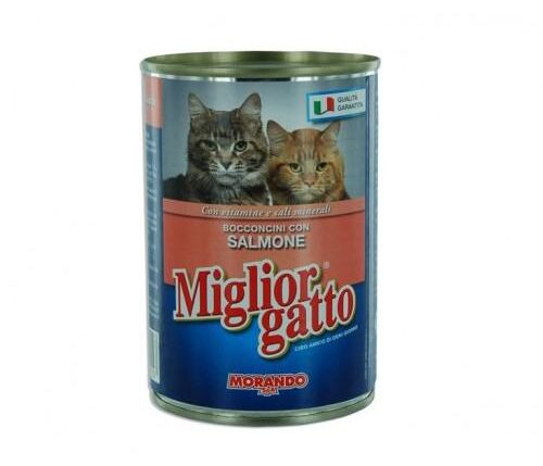 MIGL/GATTO BOCCONCINI 400G SALMONE