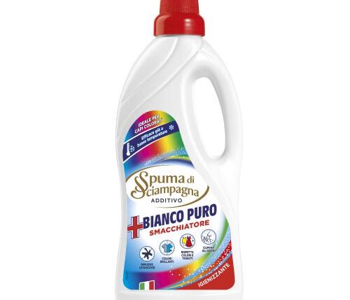 SPUMA SC. ADDITIVO BIANCO PURO SMACCHIATORE CAPI COLORATI 900 ML