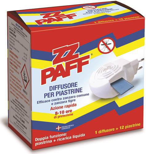 ZZPAFF ELETTROEMANATORE + 12 PIASTRINE ZZPAFF ELETTROEMANATORE + 12 PIASTRINE
