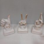 MANO RESINA MI PIACE-FORTUNA-VITTORIA 10X18CM ART.Y05