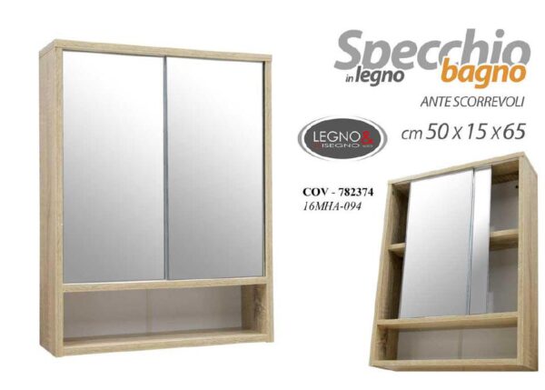 SPECCHIO BAGNO 50*15*65CM 16MHA-094 ART.782374