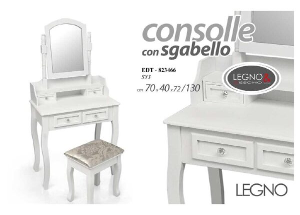 CONSOLLE C/S 70*40*130CM SY3 ART.823466
