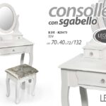 CONSOLLE CON SPECCHIO 70*40*132CM SY4 ART.823473