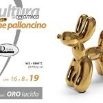 CANE DECOR C/ORO 16*7,5*19 TFP231114 ART.886072
