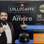 LOLLO CAFFE' CAPS LINEA AMORE GUSTO SORPRENDENTE DEC. COMPATIBILE NESCAFÃˆ DOLCE GUSTO 30PZ
