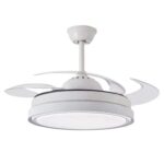VENTILATORE DA SOFFITTO 30W CON LAMPADA LED 40W
