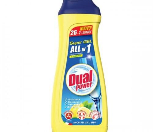 DUAL LAVASTOVIGLIE GEL 660 2IN1 LIMONE