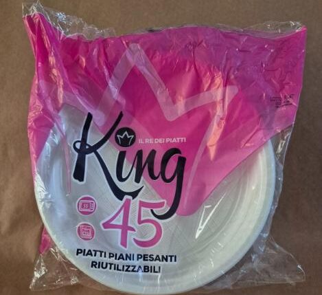 PIATTO PIANO KING RIUT. 45PZ
