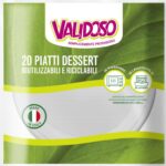 VALIDOSO PIATTI DESSERT RIUT. 20 PZ