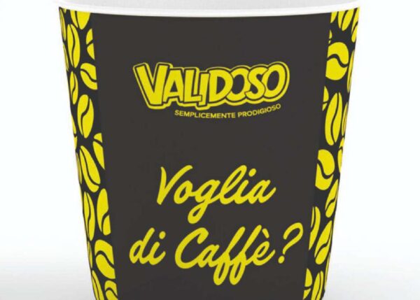 VALIDOSO BICCHIERI CAFFE`50 PZ 75MLGIALLO