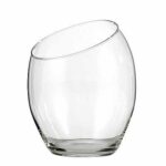VASO UOVO CON TAGLIO OBLIQUO D.19 H.25CM ART.430/25