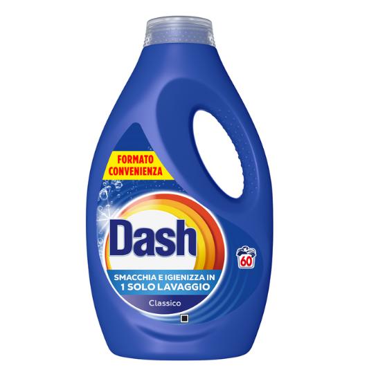DASH LIQUIDO BLU 60 LAVAGGI CLASSICO DASH LIQUIDO BLU 60 LAVAGGI CLASSICO